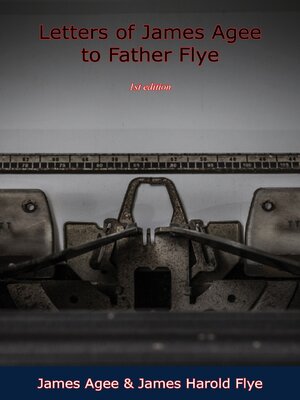 cover image of Letters of James Agee to Father Flye